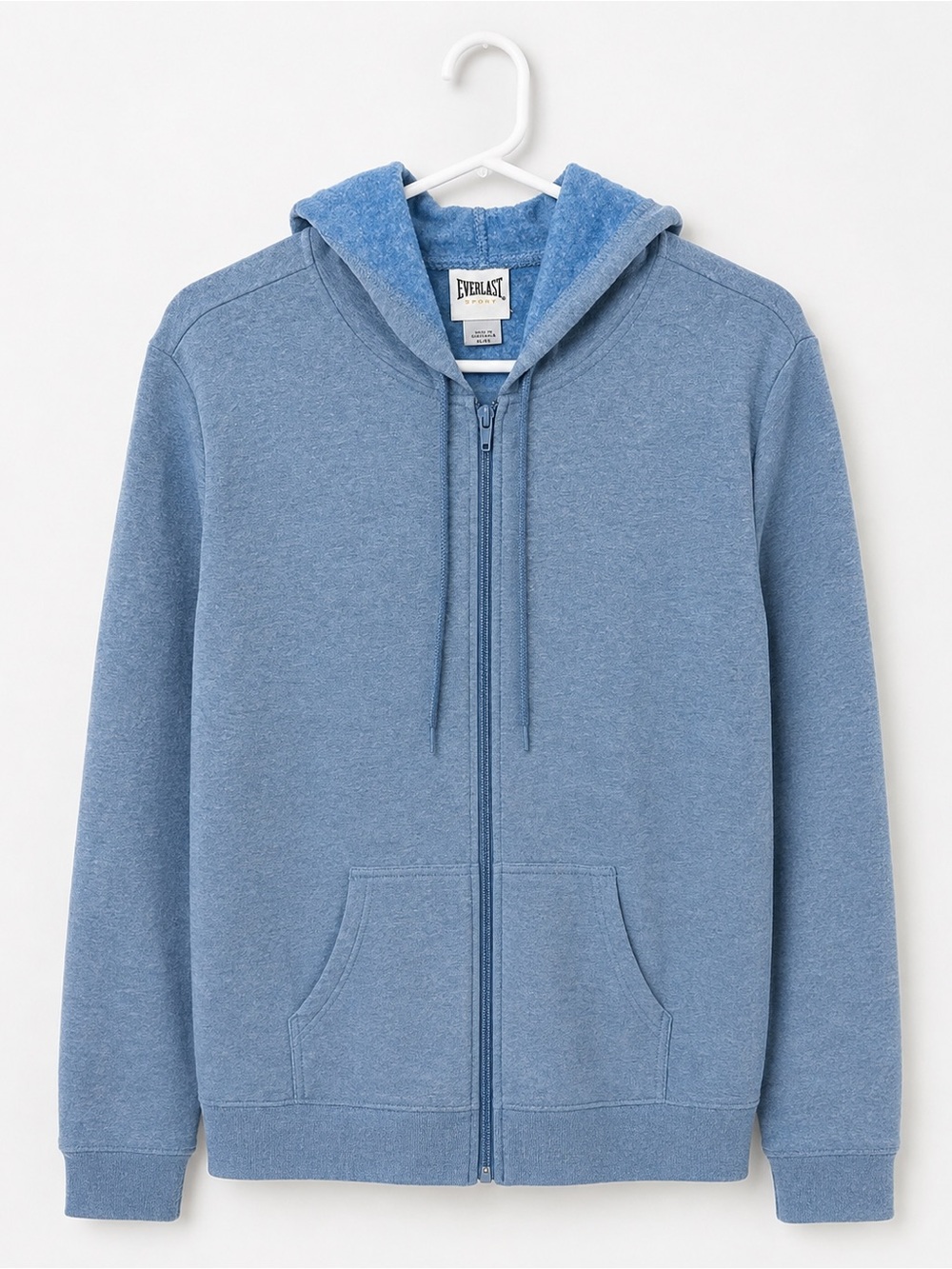 Everlast Heather Blue Full-Zip Hoodie
